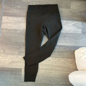 Lululemon olive green High-Waisted Leggings